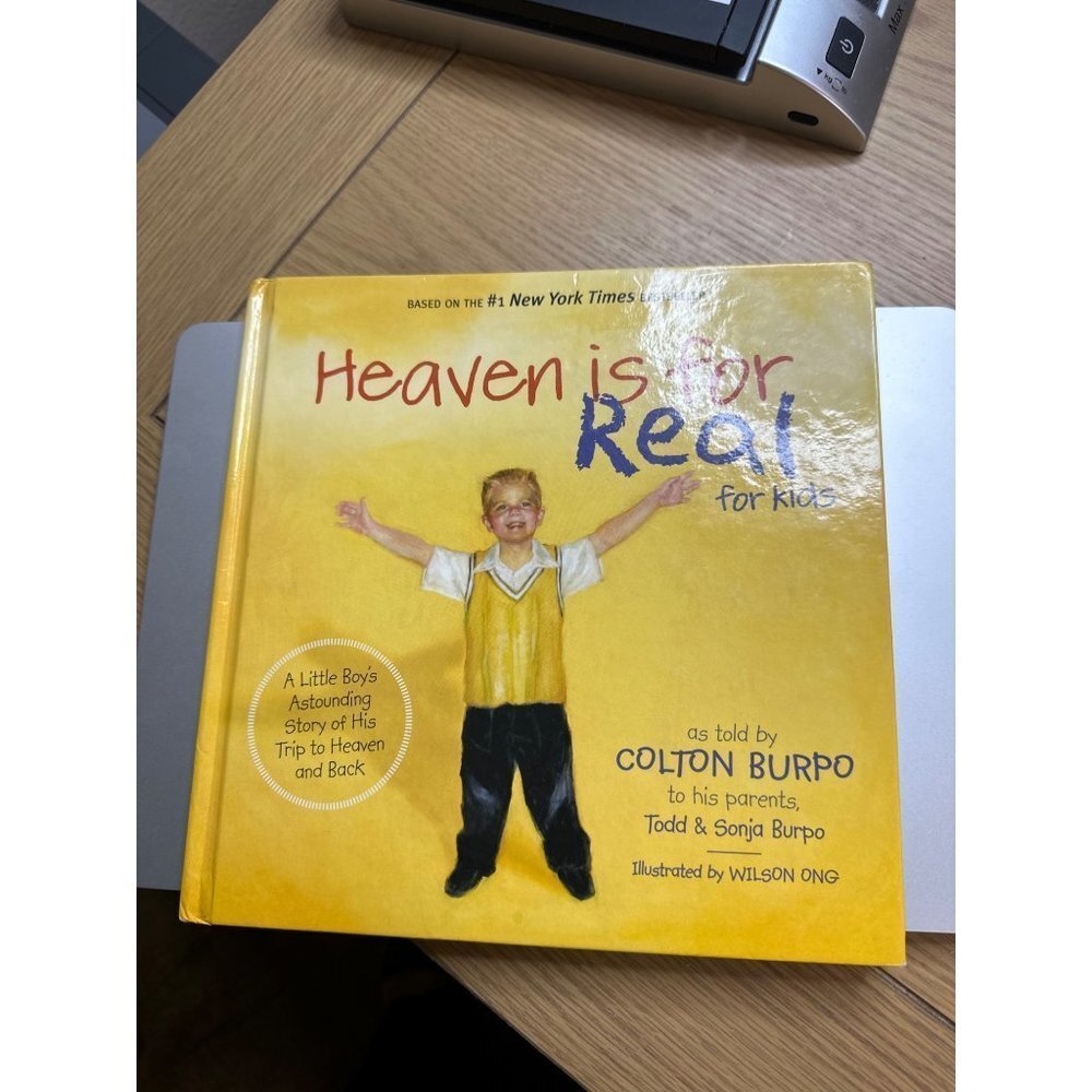 New York Best Seller - Heaven Is for Real By Colton Burpo  Sku 2490